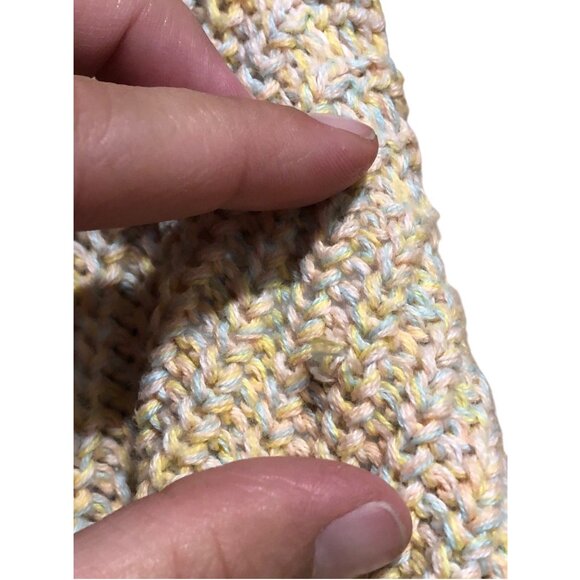 Universal Thread Granny Core CYellow Crewneck Sweater Multi Color Accent Sz XXL - Picture 10 of 15